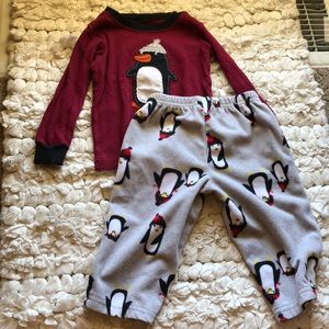 18 month old boy penguin pajamas